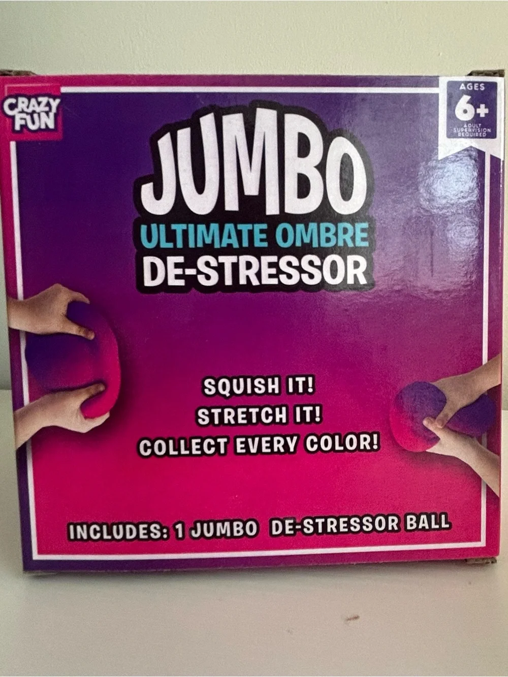 NEW✨ Jumbo Ombre De-Stressor Ball